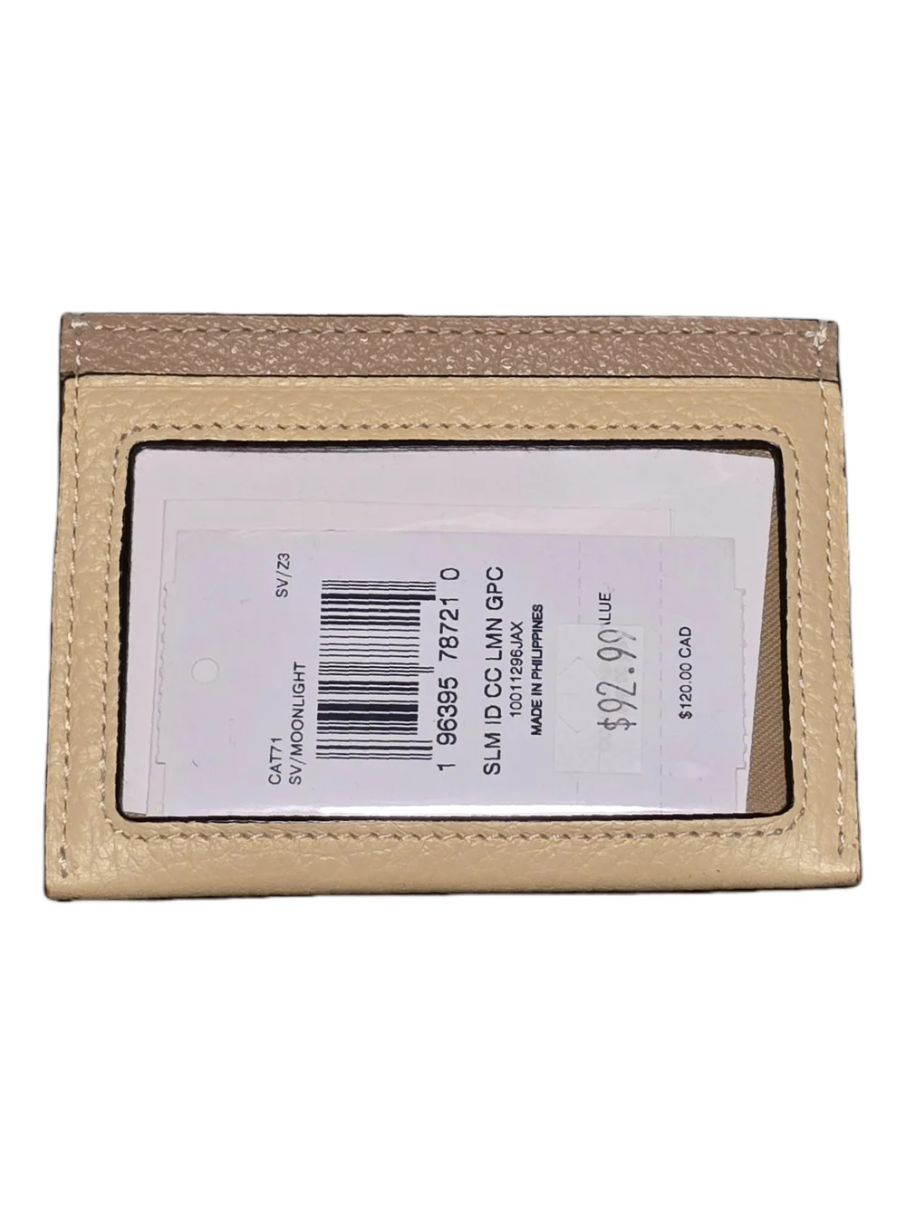 Coach - Slim Leather ID Card Case With Lemon Graphic - Picture 2 of 2